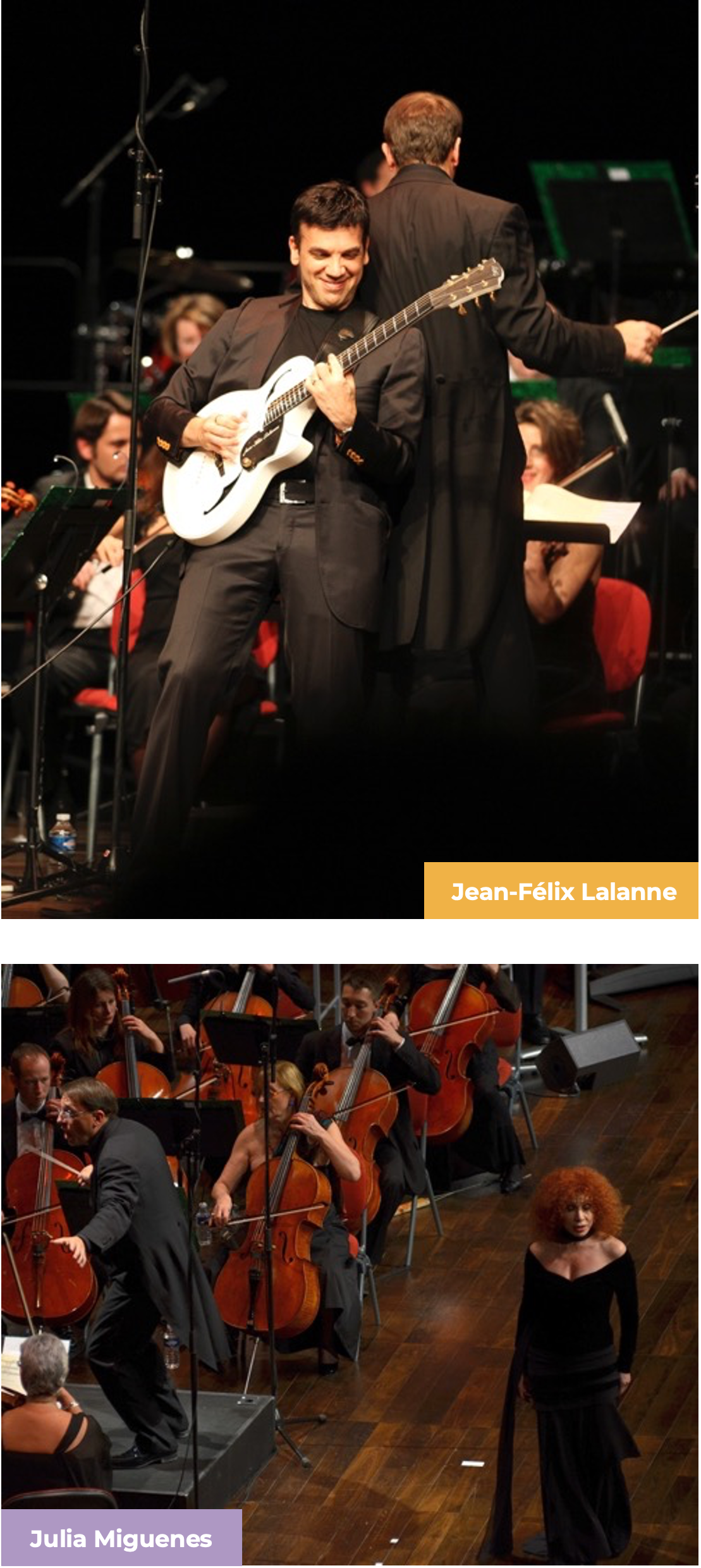 Backstages concert mecenes